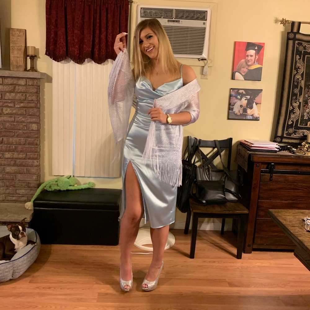 Satin Dress